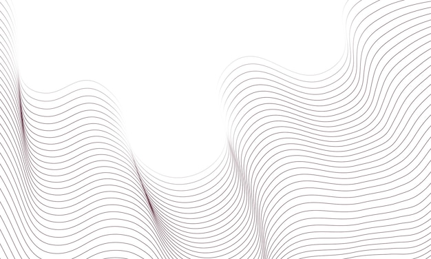 Simple purple wavy lines