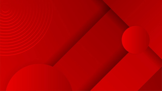 Simple red abstract background