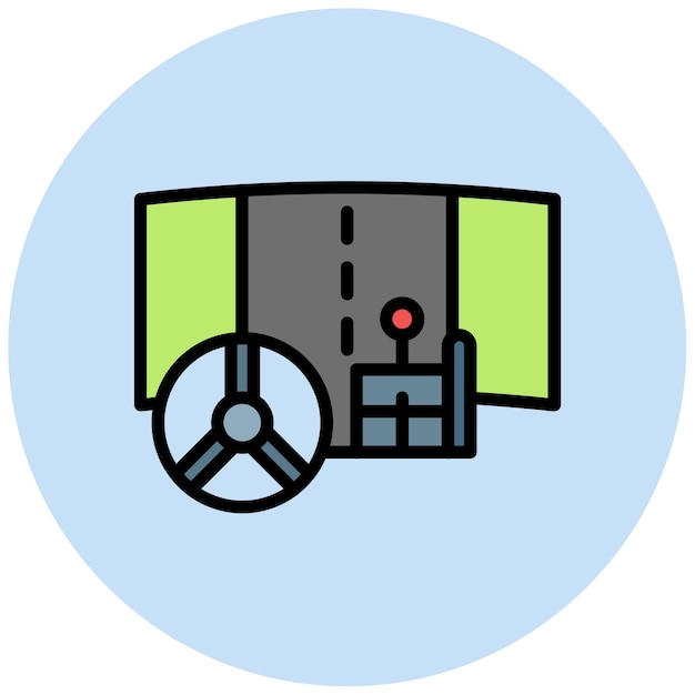 Simulation Game icon vector image Can be used for Game Design
