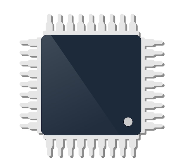 single chip device of technology electronic microchip microcircuit