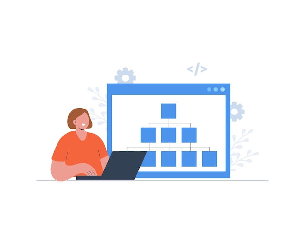 Sitemap creation Website creation tool