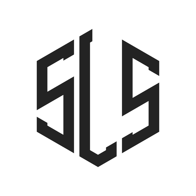 SLS Logo Design Initial Letter SLS Monogram Logo using Hexagon shape