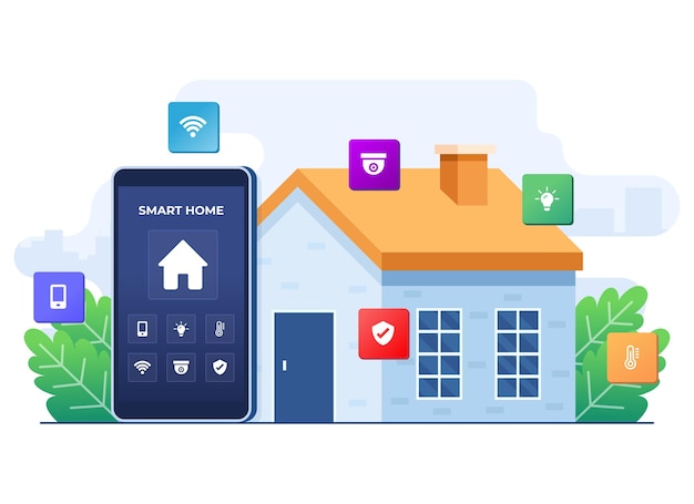 Smart home application concept