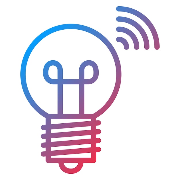 Smart Light Bulb icon vector image Can be used for Lighting