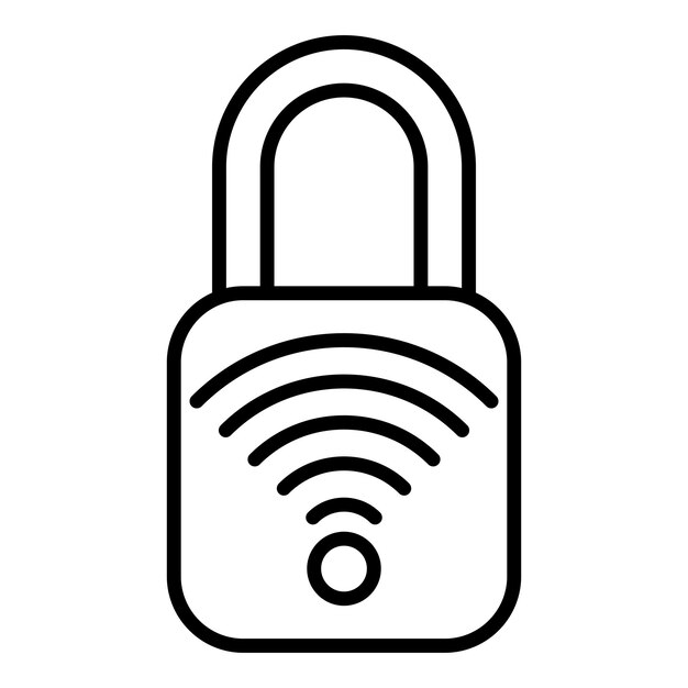 Smart Lock Icon Style
