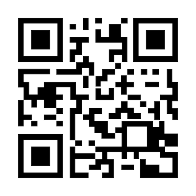 Smartphone qr barcode identifier QRcode banner for mobile phone