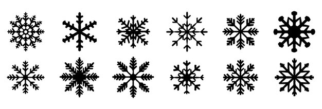 Snowflake Vector amp Winter Icons Christmas Icon Snow Illustration