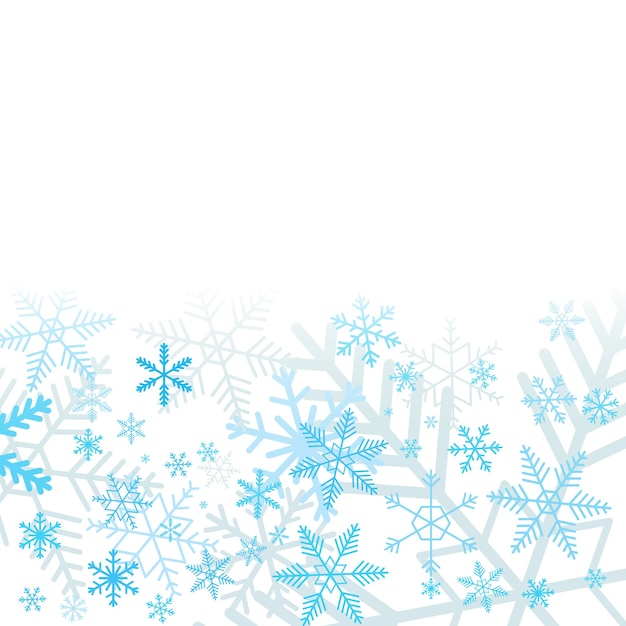 Snowflakes Snow flakes snow background winter concept Christmas invitation card