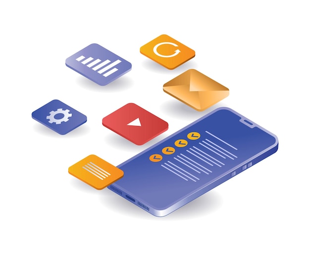 Social media smartphone applications technology