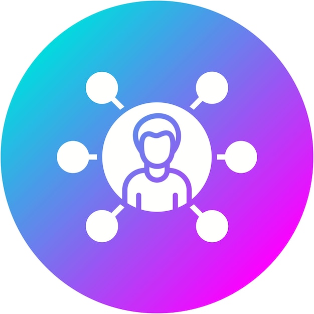 Social Network vector icon Can be used for Online Marketing iconset