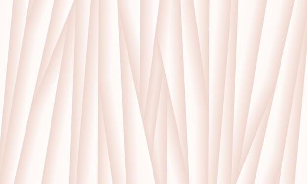 Soft beige 3d abstract background with paper cut layer geometric elements Modern paper cut beige striped background Vector illustration