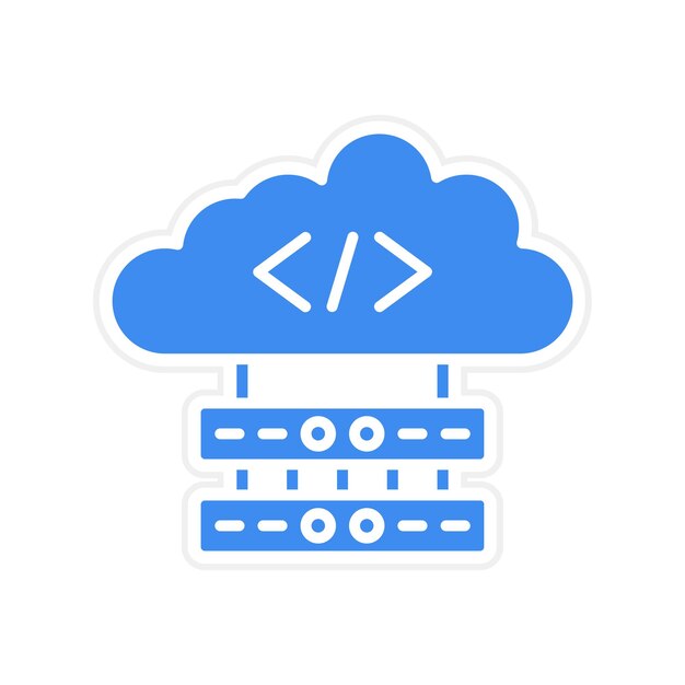 Software Defined Networking icon vector image Can be used for Internet of Things