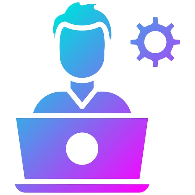 Software Developer Vector Illustration Style