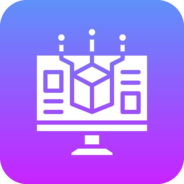 Software Development vector icon illustration of Coding and Development iconset