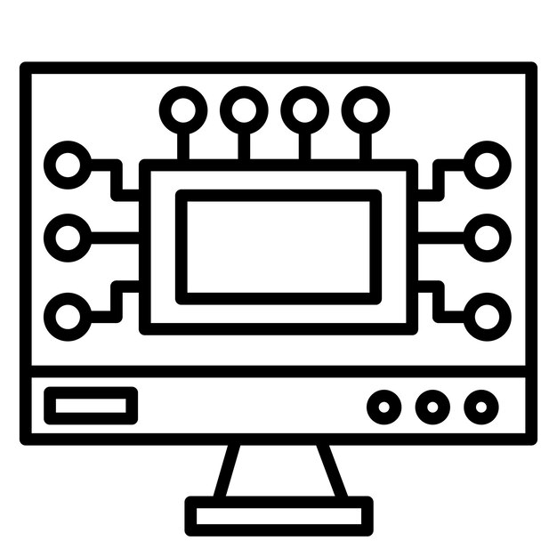 Software Development Vector Illustration Style