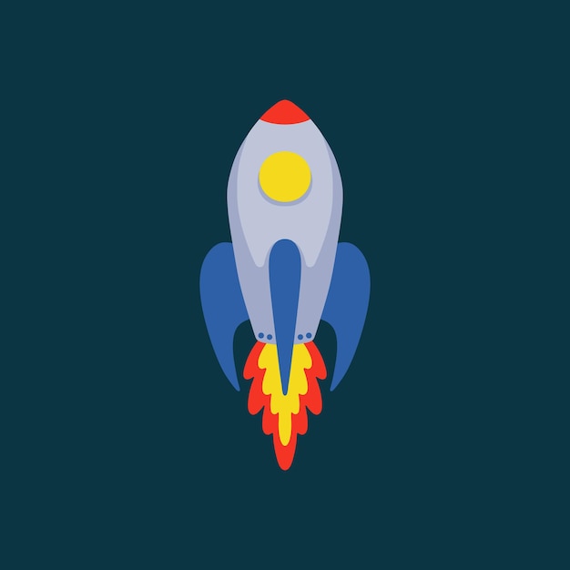 spaceship plane element vector illustration hand drawing cute hand drawing illustration