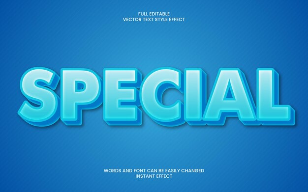 Special Text Effect