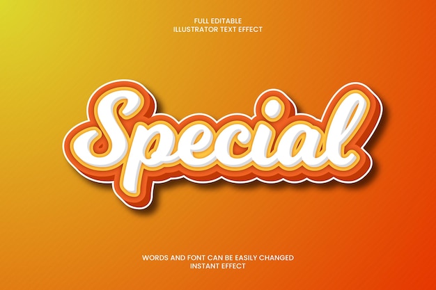 Special Text Effect