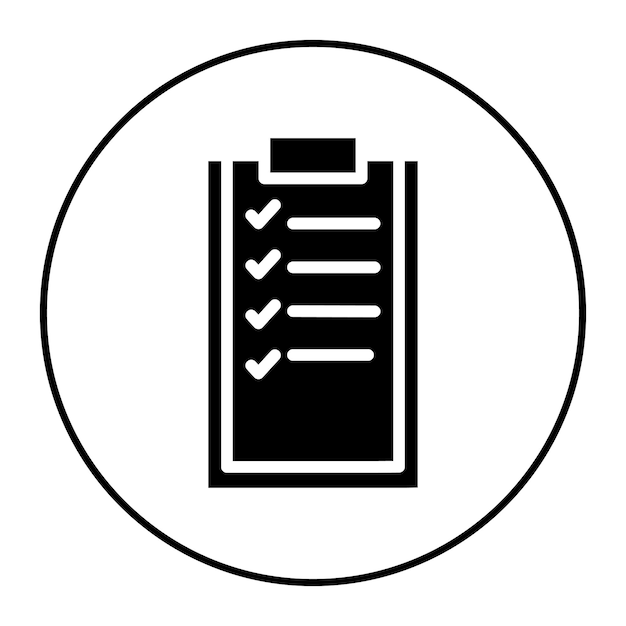 Specifications icon vector image Can be used for Robotics