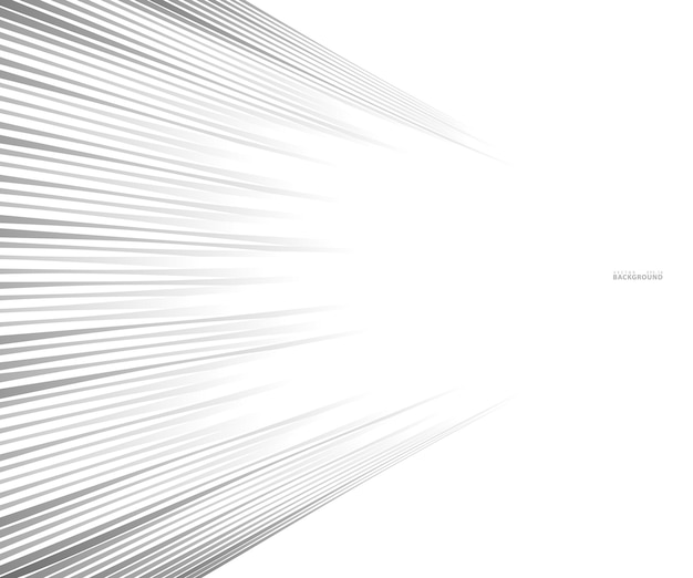 Speed lines futuristic background