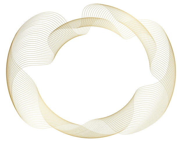 spirals design elements wave of many lines circle ring abstract vertical wavy stripes on white background isolated vector illustration eps 10 colourful waves with lines created using blend tool