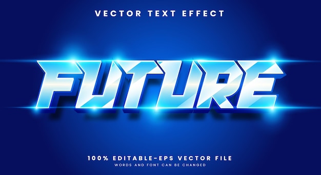 sport future editable text effect font style