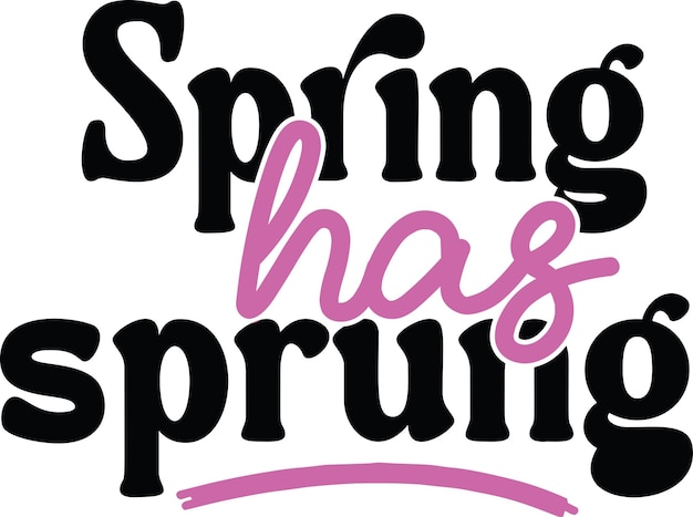 Spring has sprung