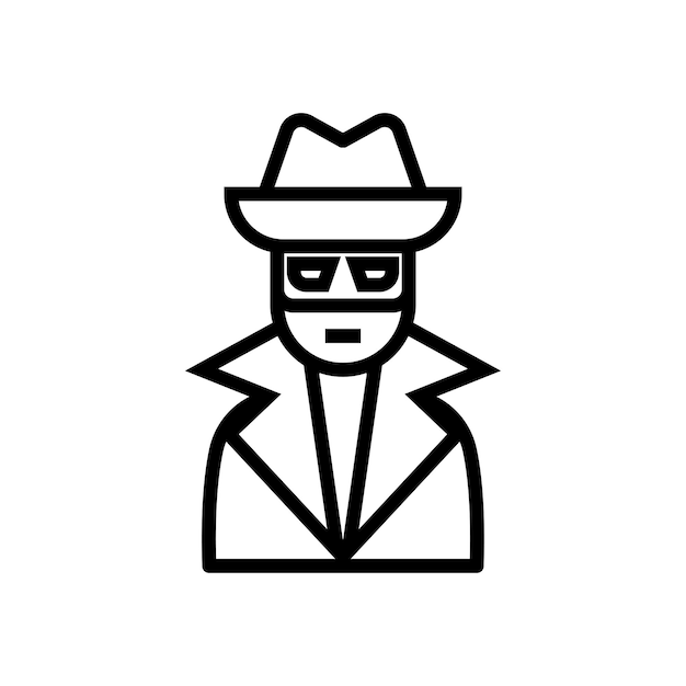 spy vector icon