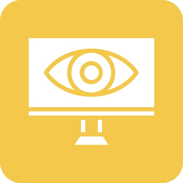 Spyware vector icon illustration of Cyber Security iconset