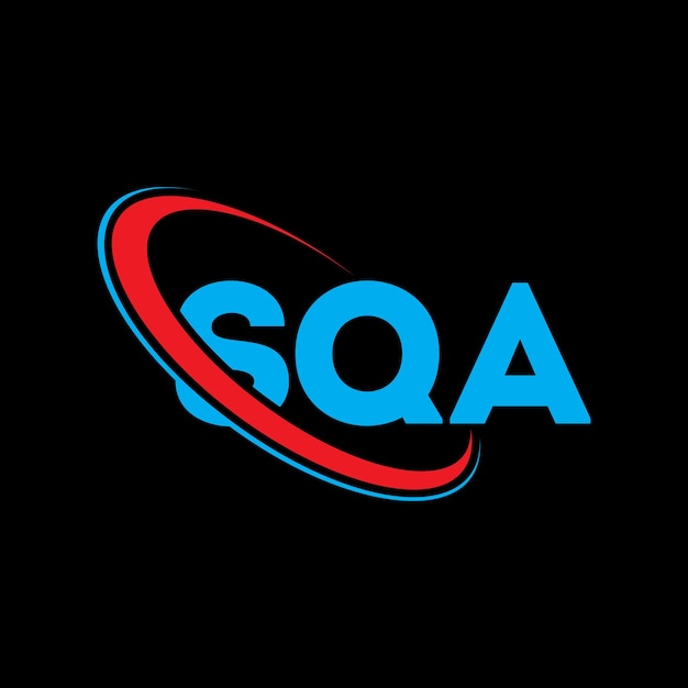 sqa logo sqa letter sqa letter logo design initials sqa logo linked with circle and uppercase monogram logo sqa typography for technology business and real estate brand