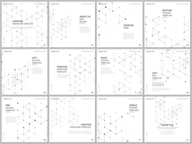 square format covers design templates