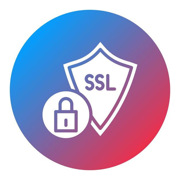 SSL icon vector image Can be used for Online Store