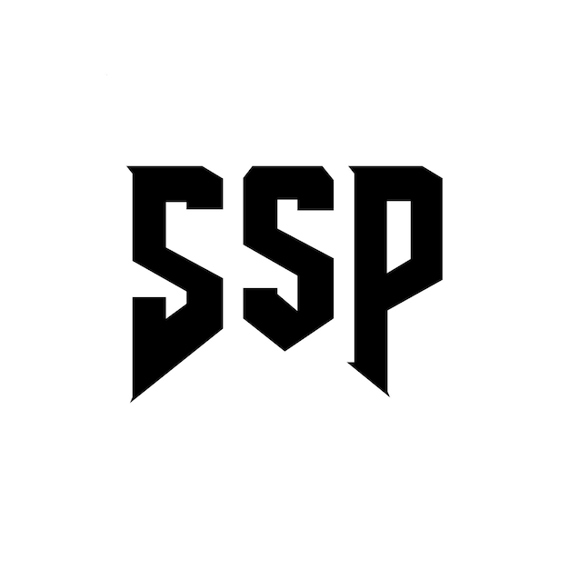 ssp letter logo design for technology company ssp logo design black and white color combination ssp logo ssp vector ssp design ssp icon ssp alphabet ssp typography logo design