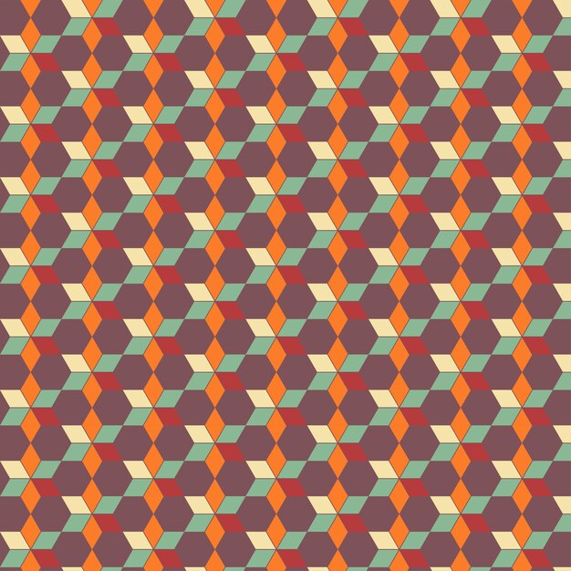 Stars seamless pattern background retro vintage design vector