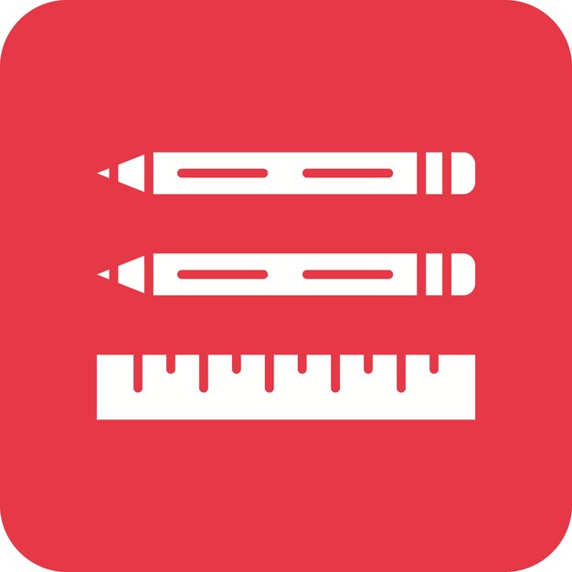 stationery icon vector image can be used for education