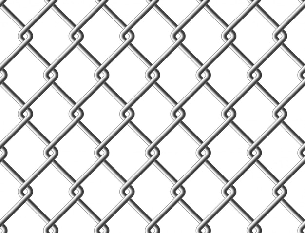 Steel mesh metal fence seamless structure