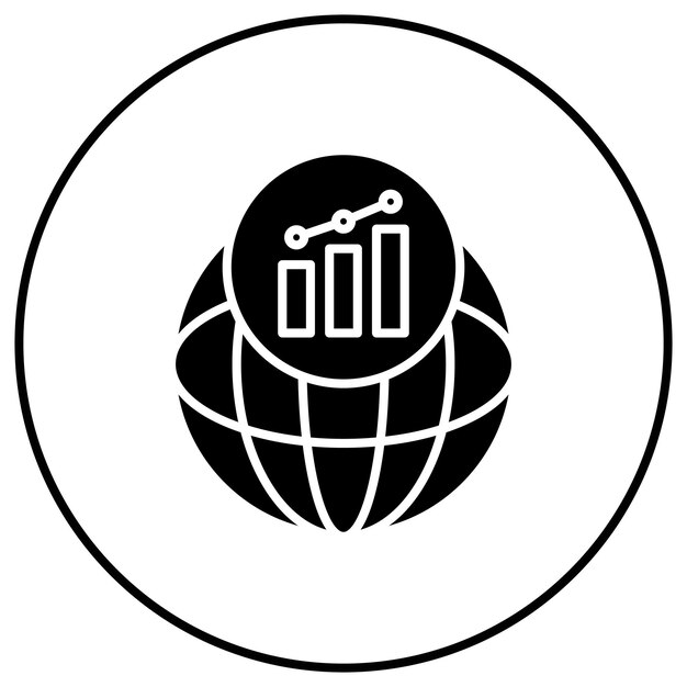 stock market icon vector image can be used for business
