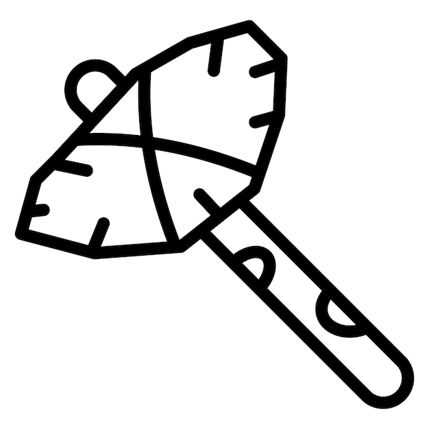 Stone Hammer icon vector image Can be used for Mining And Crafting
