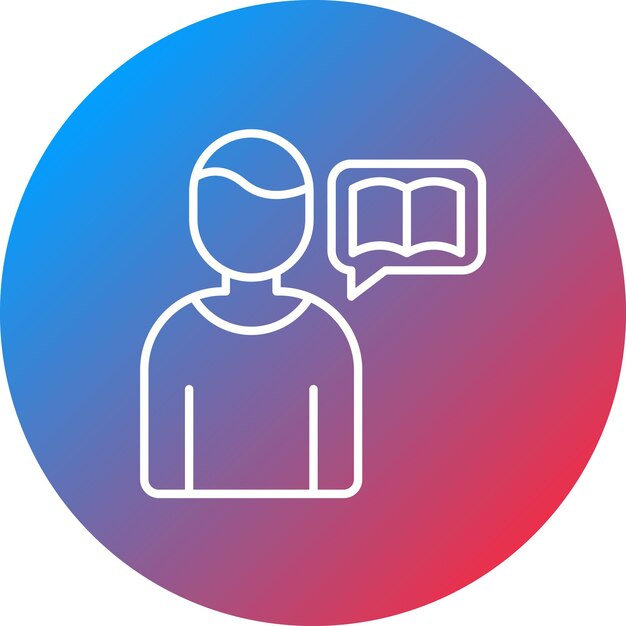 storytelling icon vector image can be used for digital marketing