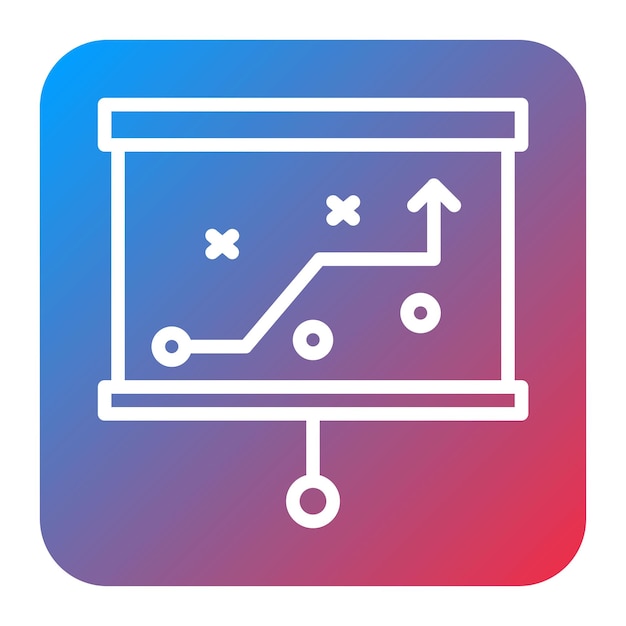 strategy icon vector image can be used for professional services