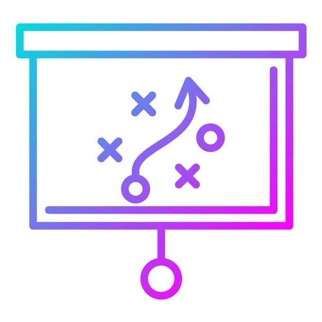 Strategy Vector Illustration Style
