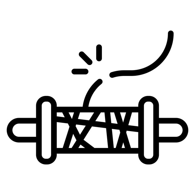 String icon vector image Can be used for Mining And Crafting