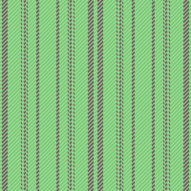 Stripe vertical vector of background pattern lines with a texture seamless fabric textile in green and magenta colors