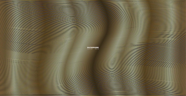 striped gold texture abstract warped diagonal striped background waved lines texture