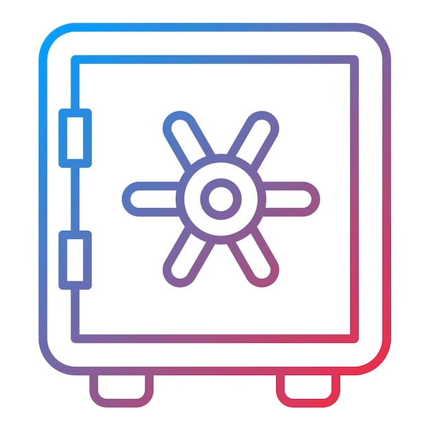 Strongbox icon vector image Can be used for Protection and Security