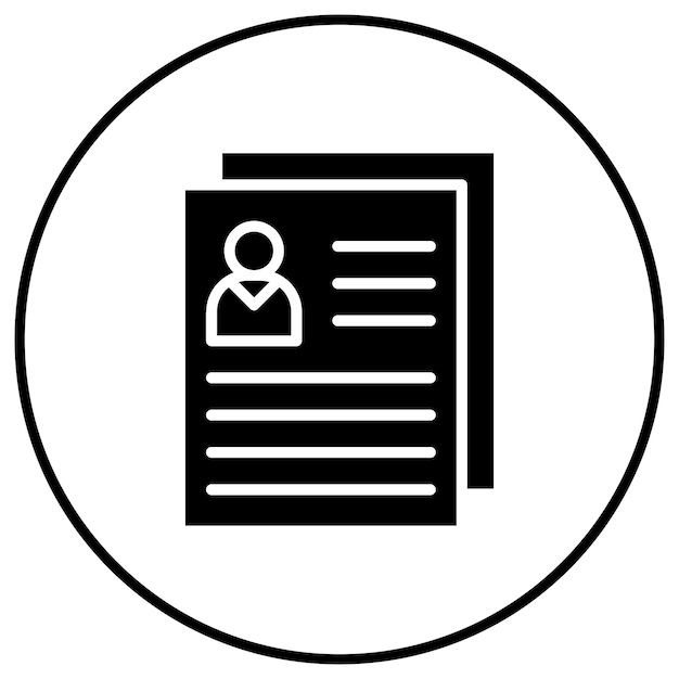students information vector icon can be used for education iconset