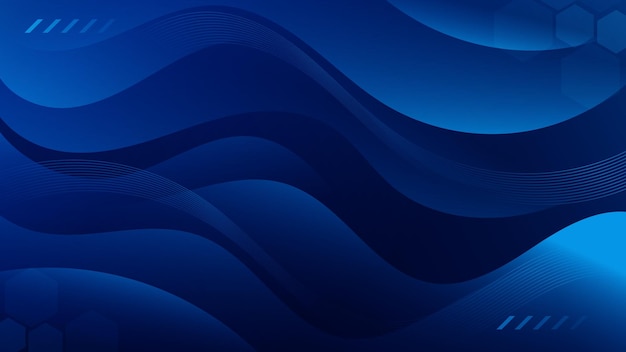 stunning gradient waves for a striking effect