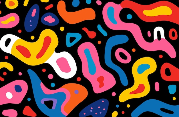 Stylised Graphical Abstract Pattern by Person in the Style of Stephen Ormand