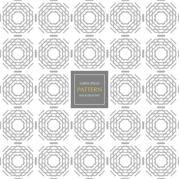 Stylish abstract hexagonal line pattern background
