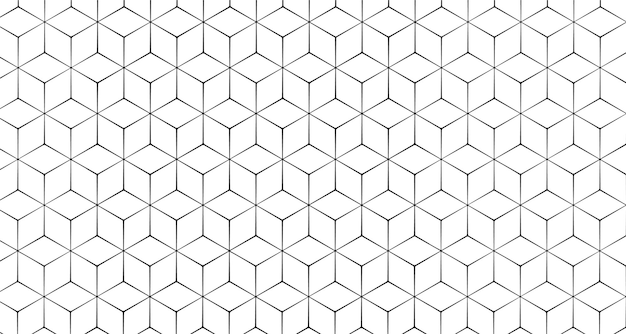 stylish hexagonal line pattern background